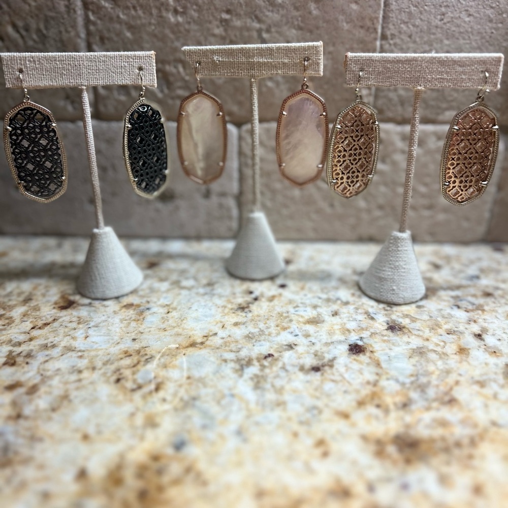 Set of 3 Kendra Scott Earrings